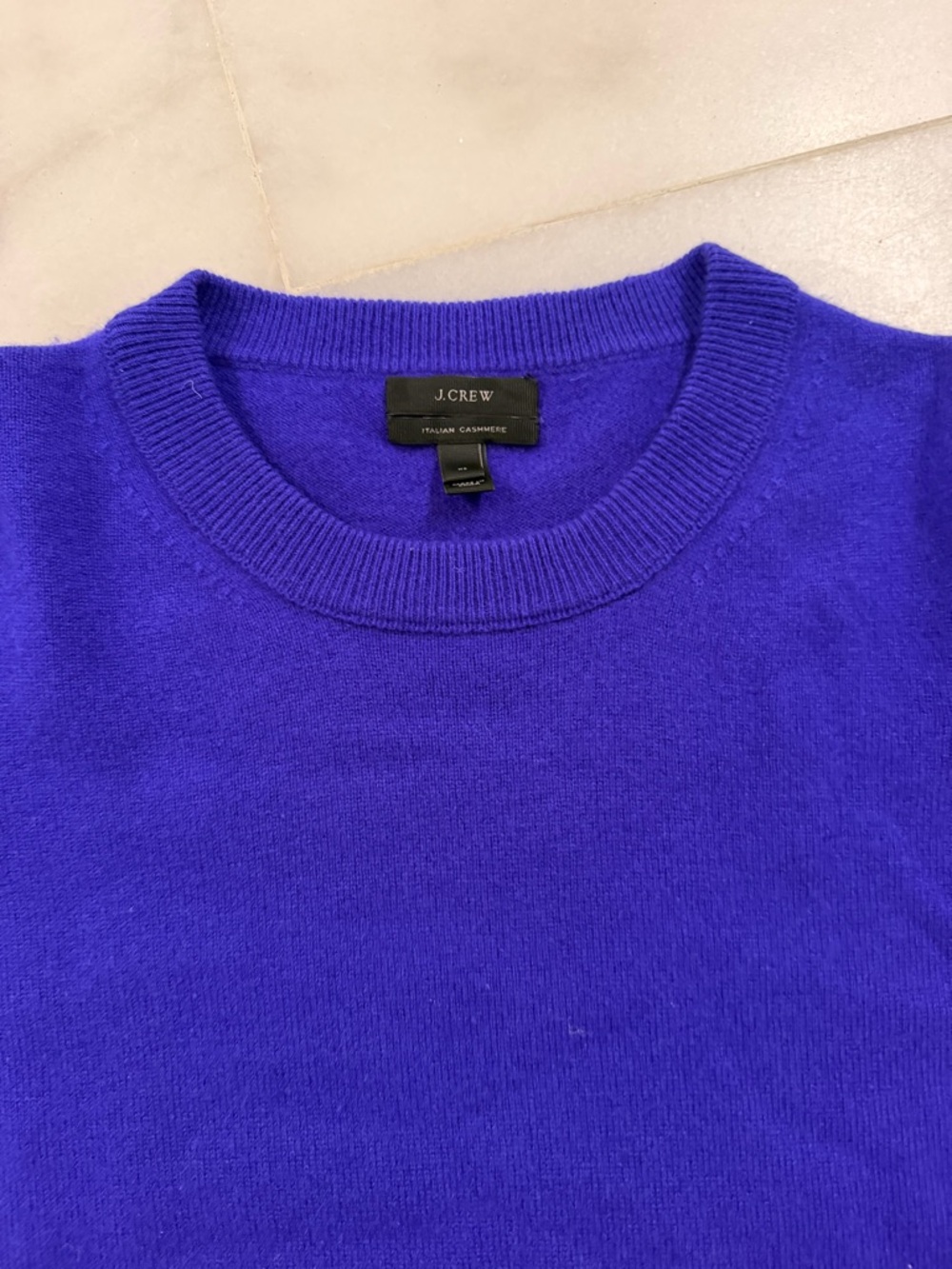 J. Crew Women’s Italian Cashmere Crewneck Sweater - purple